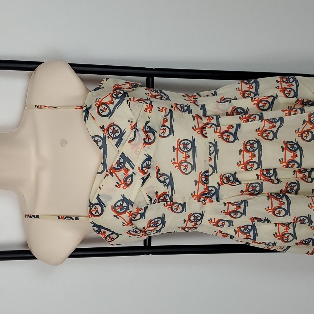 Anthropologie Postmark Bicycle Lane Dress size 00 - Picture 4 of 12
